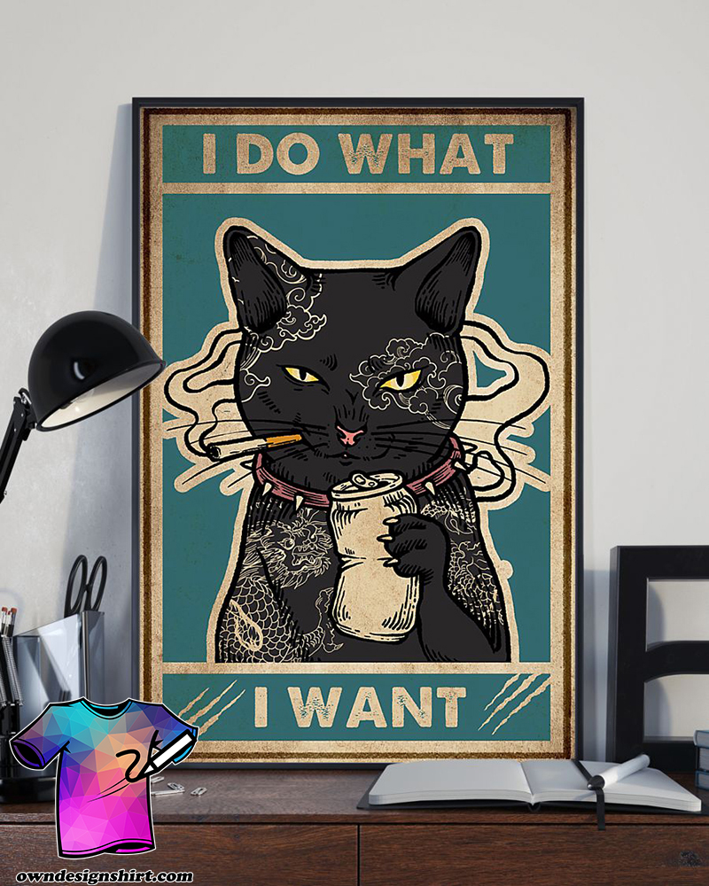 Cat i do what i want poster