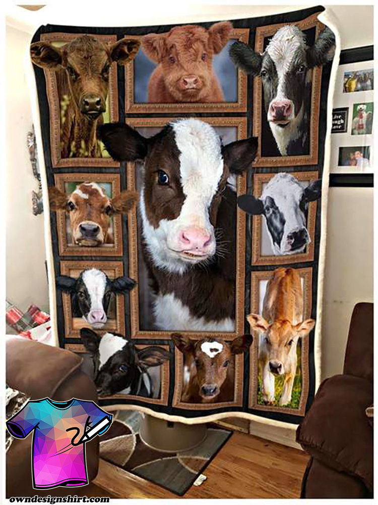 Cute cows blanket