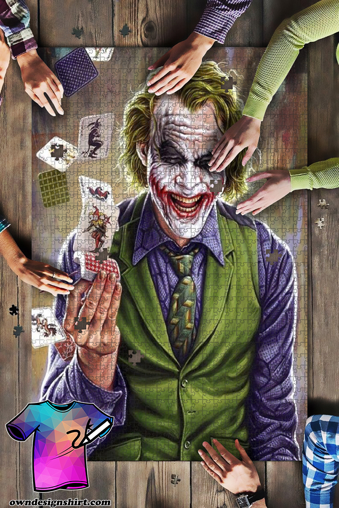 DC comics the joker jigsaw puzzle