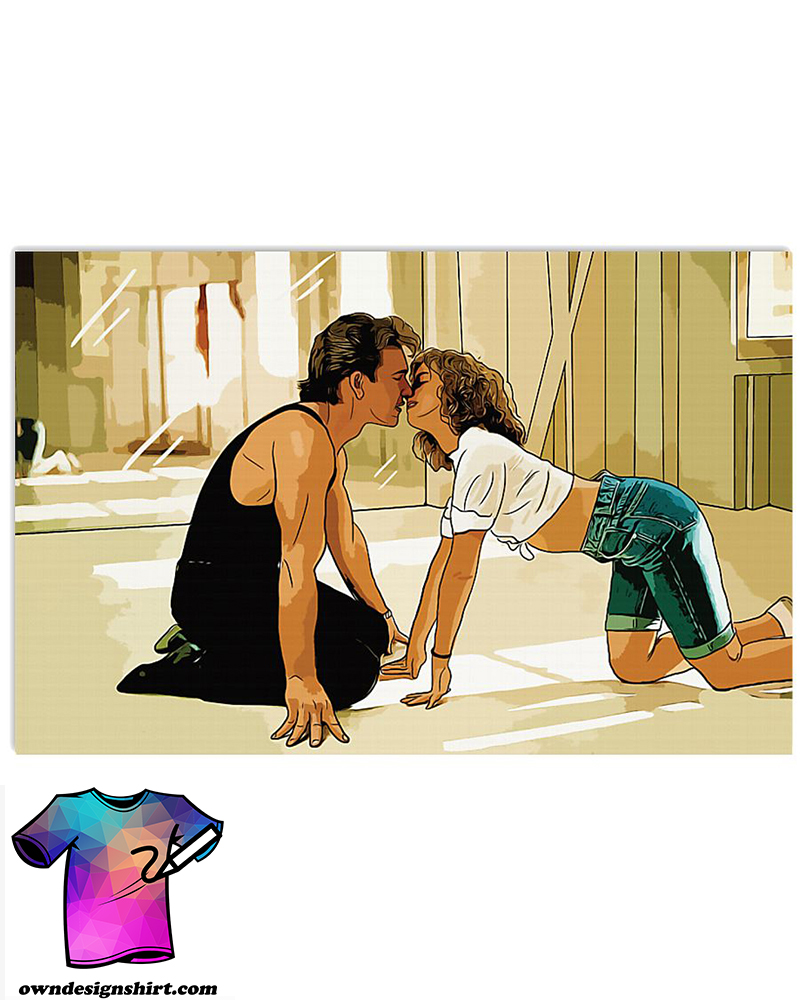 Dirty dancing johnny and penny poster
