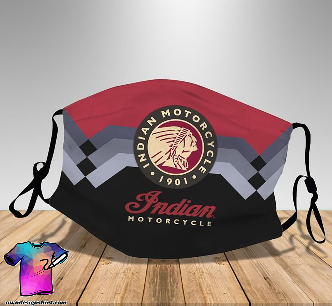 Indian motorcycle full printing face mask
