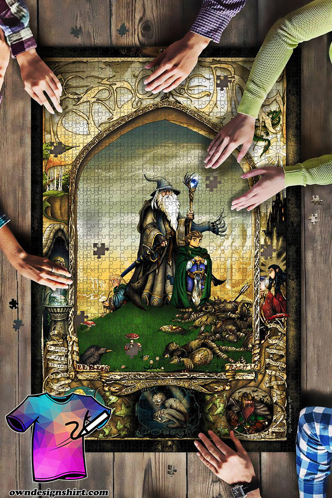 Lord of the rings jigsaw puzzle