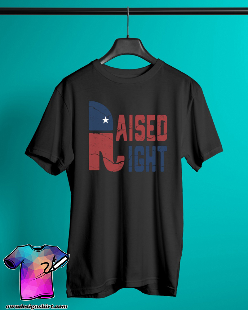 Republican raised right shirt