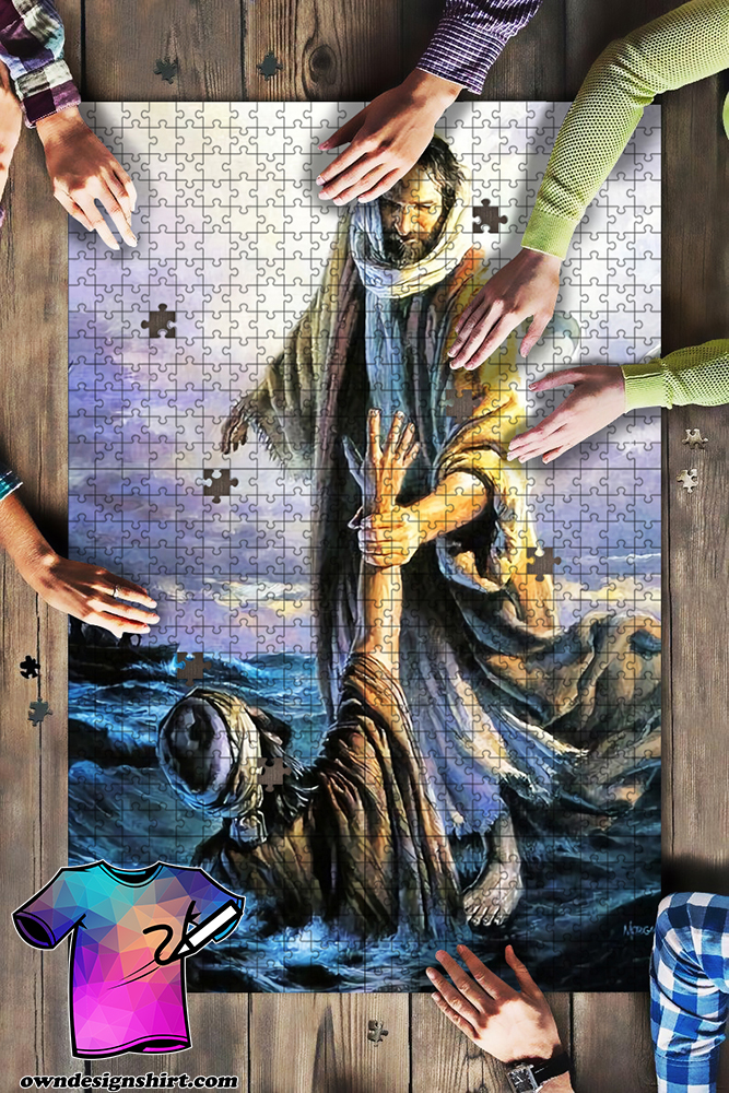 The hand of God jigsaw puzzle