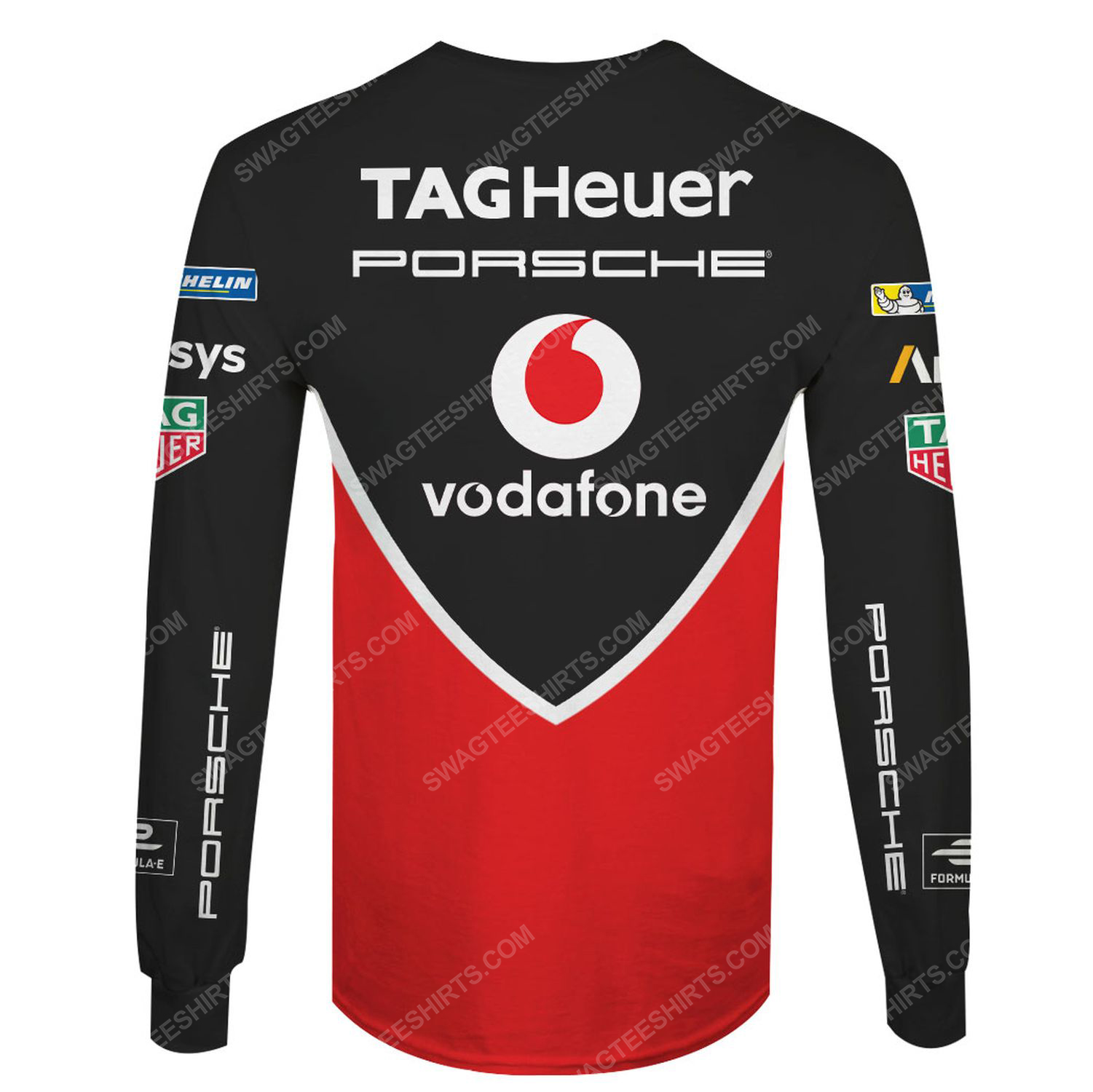 Custom tag heuer formula 1 motorsport full printing sweatshirt - back