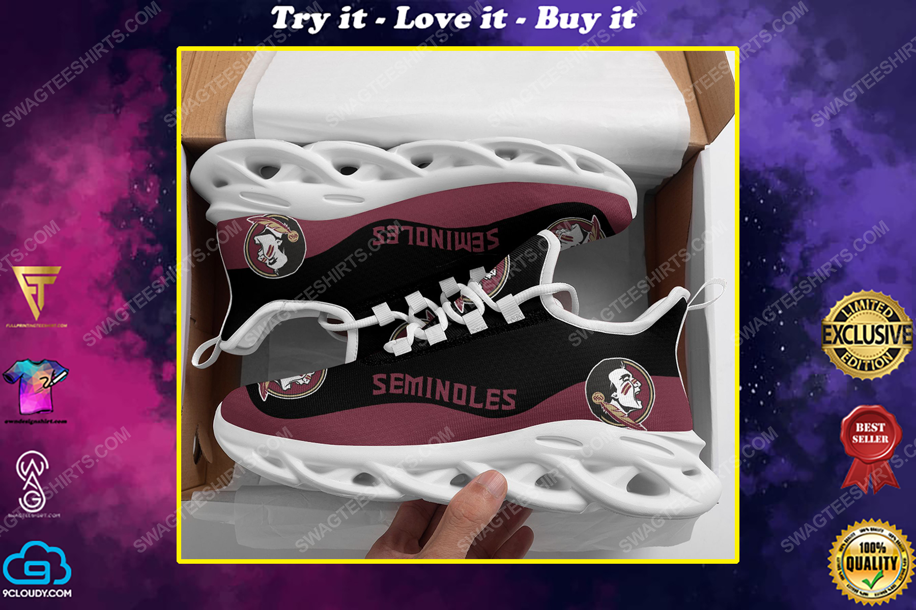 The florida state seminoles football team max soul shoes