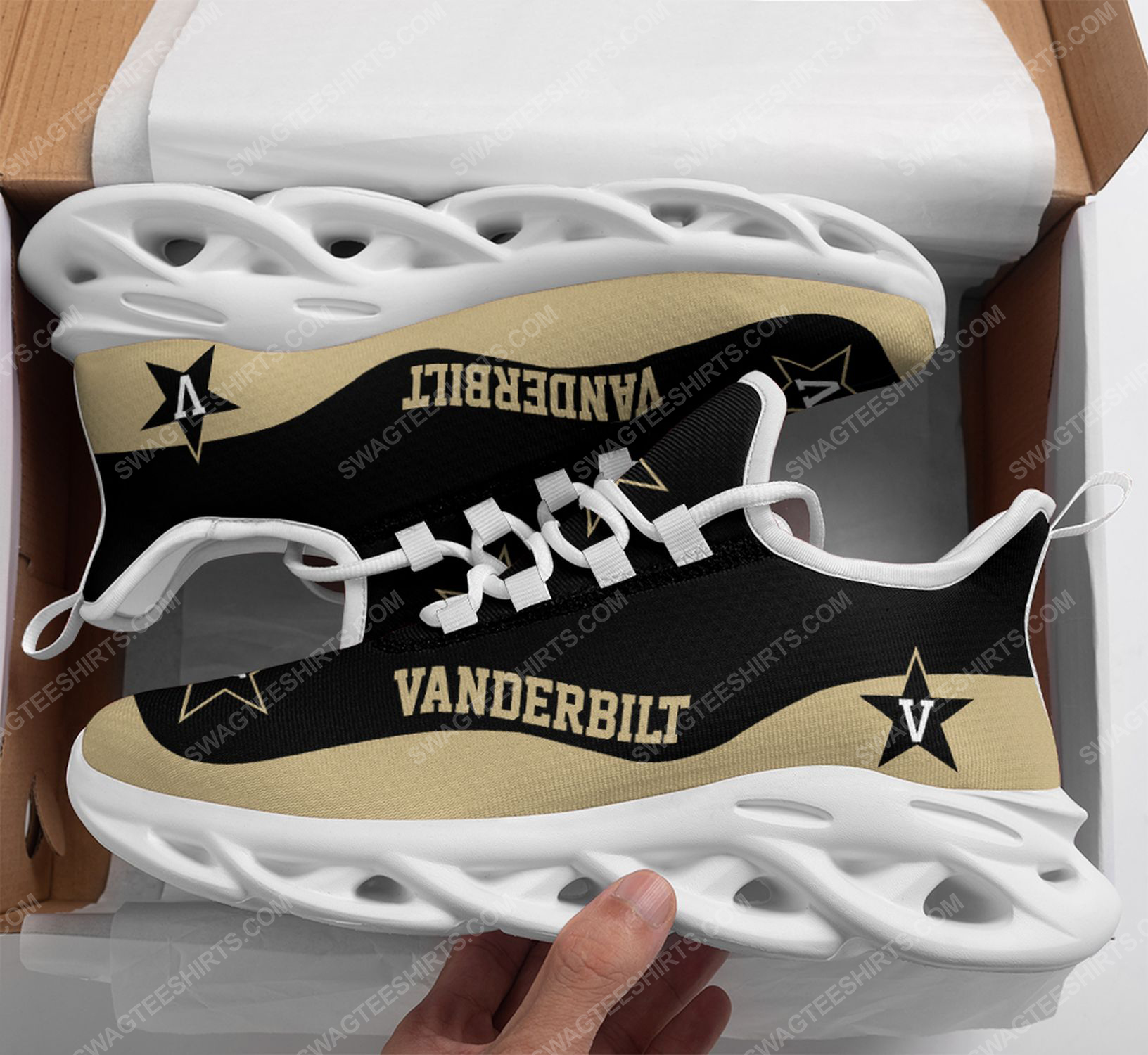The vanderbilt commodores football team max soul shoes 1