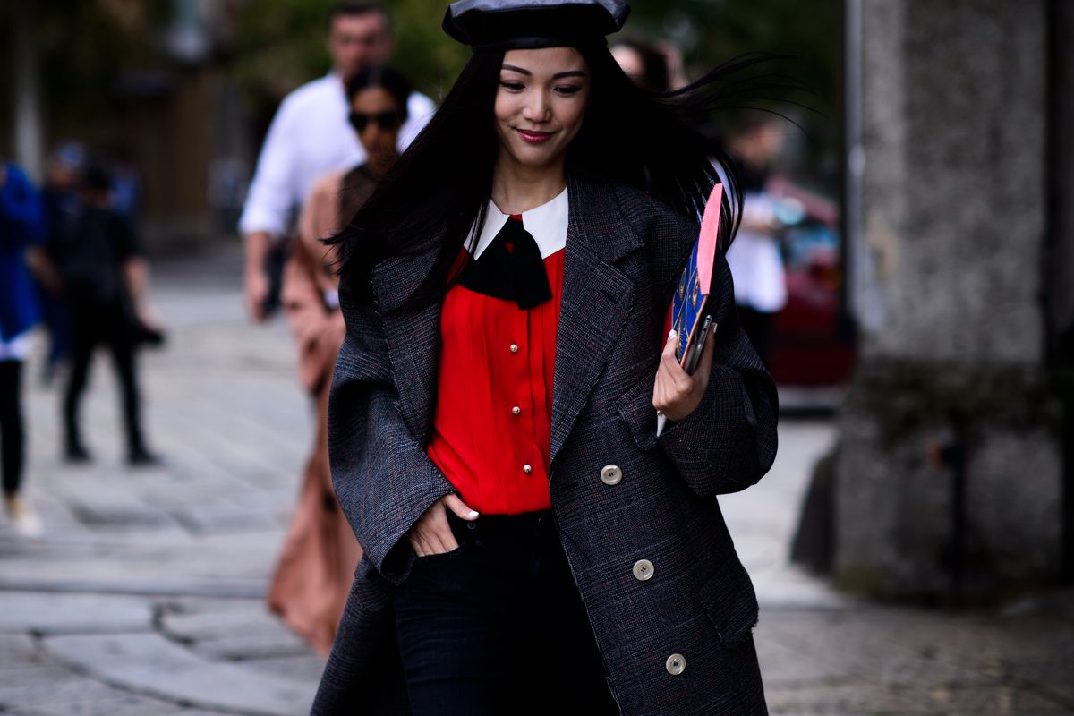 Beret hats and all kinds of style changes for women in autumn and winter