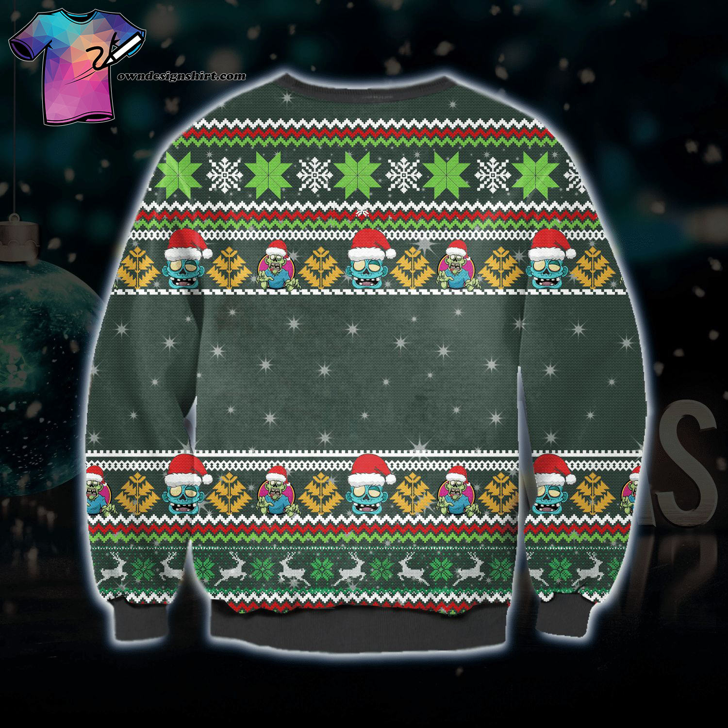 [The best selling] Bill Murray In Zombieland Ugly Christmas Sweater