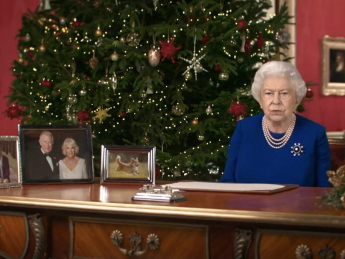 The Queen of England reassures people in her Christmas message 2020