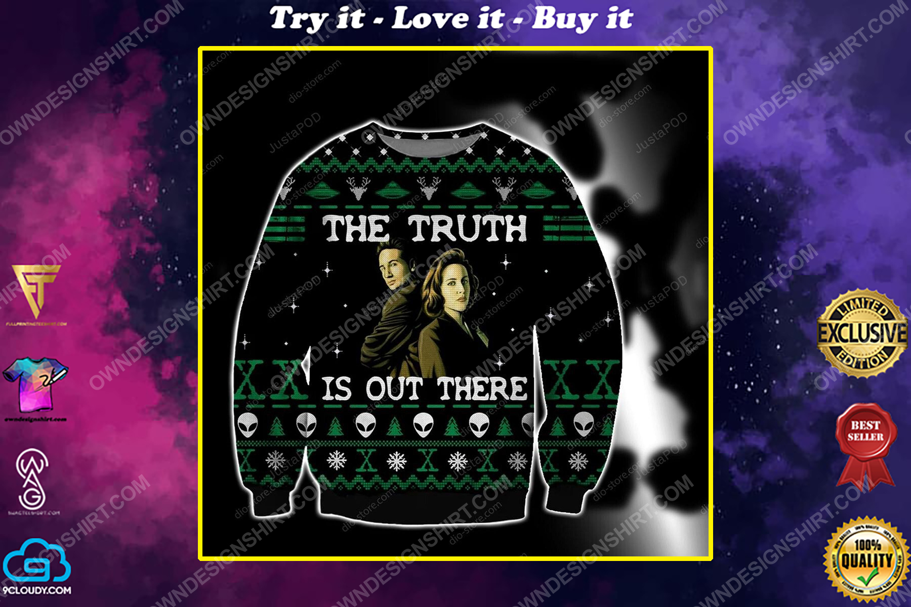 The dude abides christmas gift ugly christmas sweater