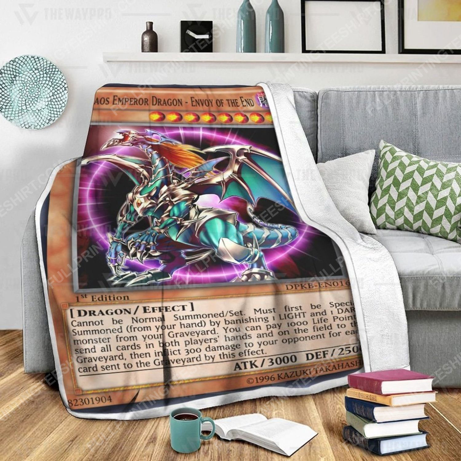 Yu-gi-oh chaos emperor dragon envoy of the end soft blanket