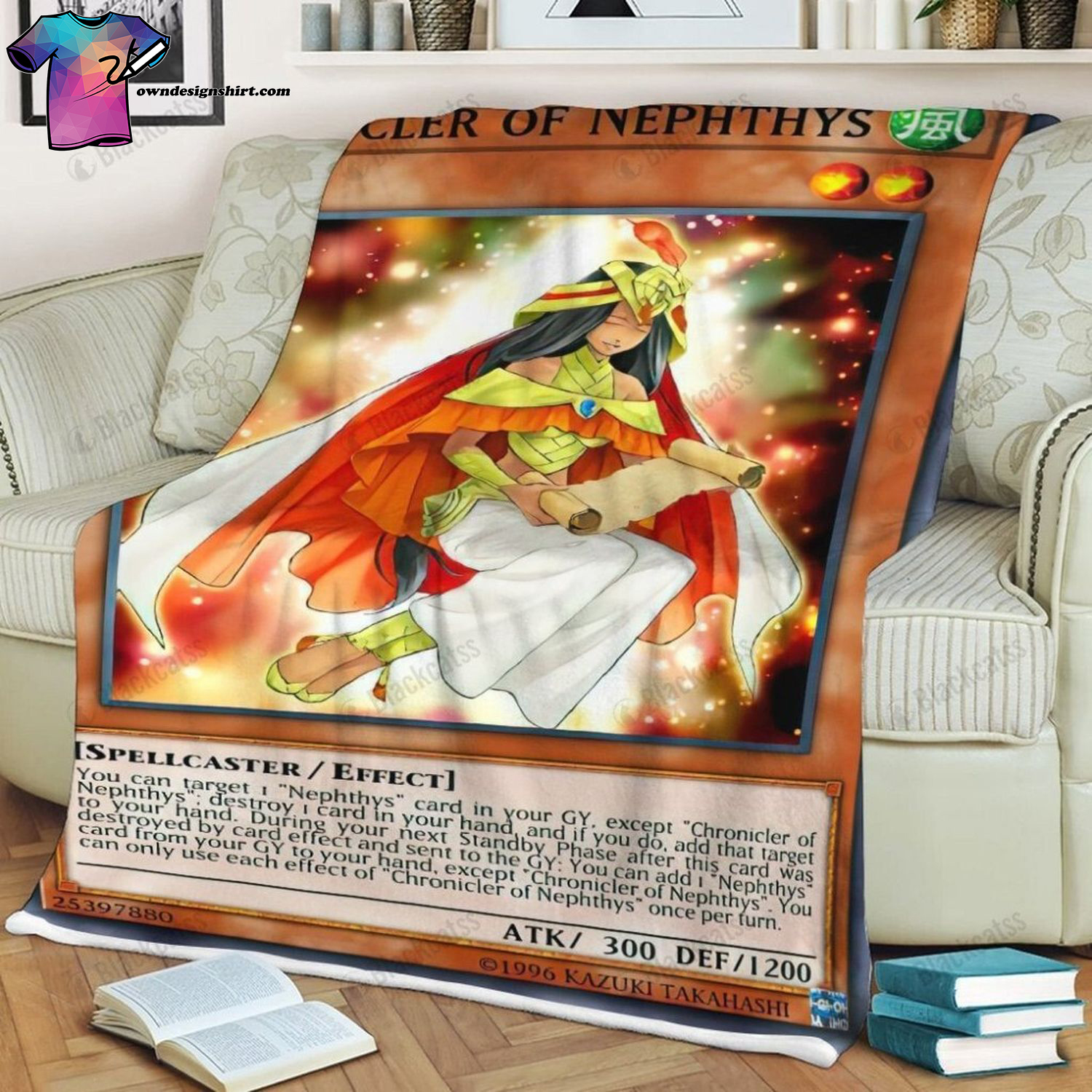 Game Yu-gi-oh Chronicler Of Nephthys Full Print Soft Blanket