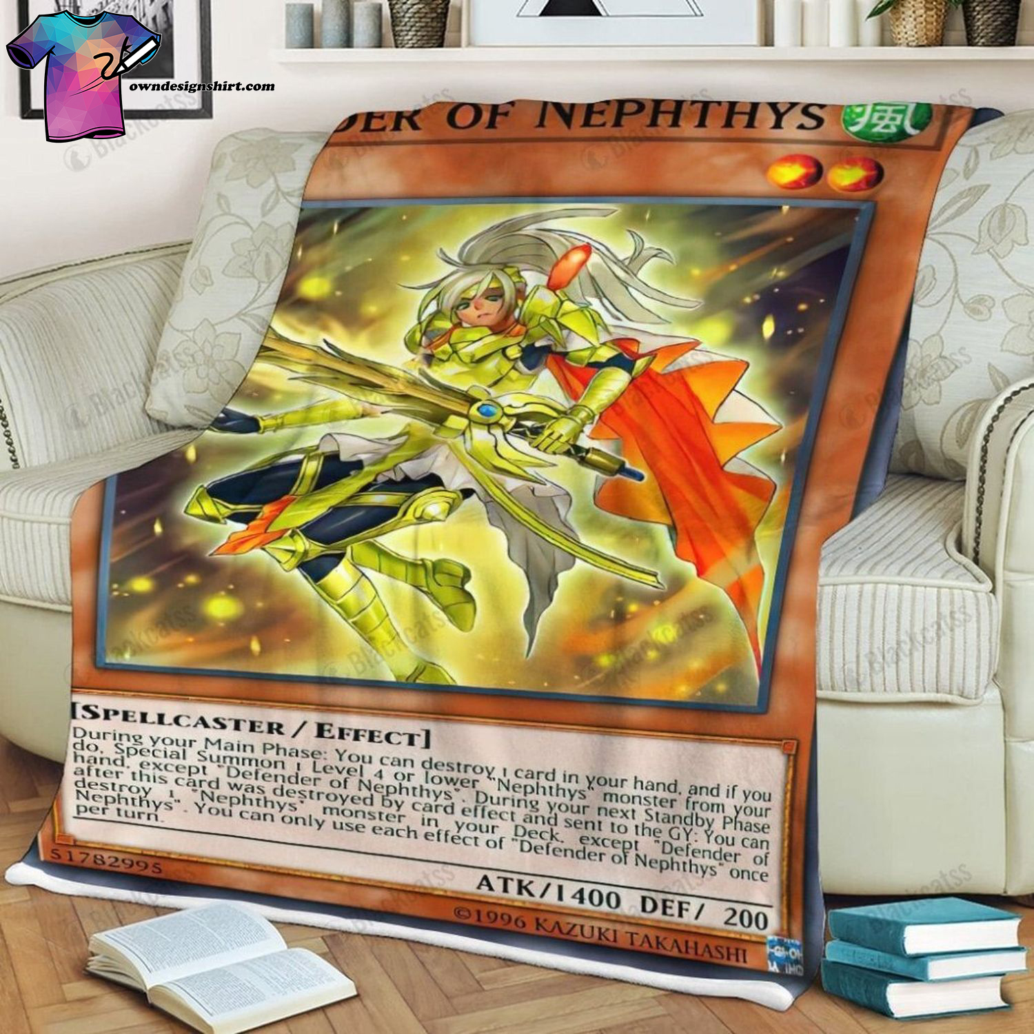 Game Yu-gi-oh Defender Of Nephthys Full Print Soft Blanket