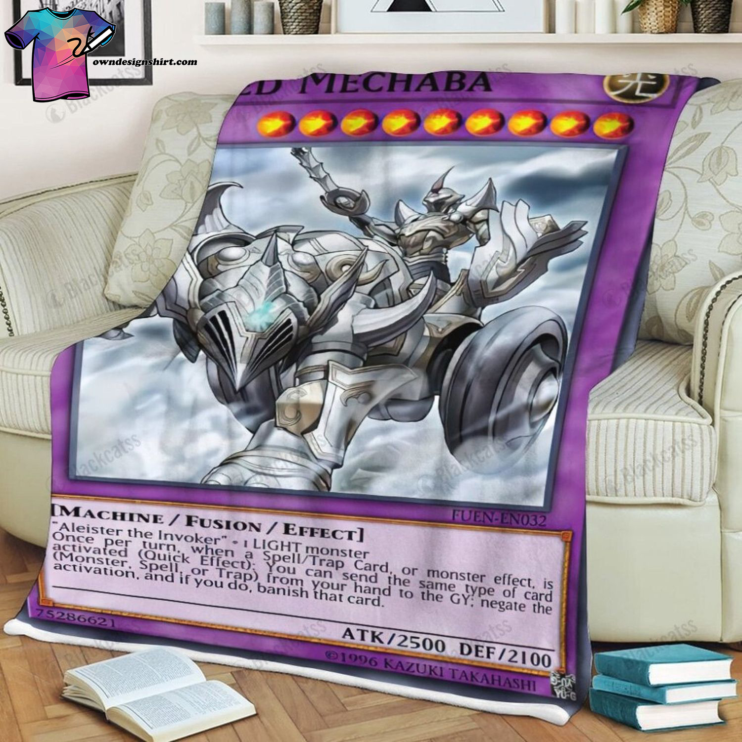 Game Yu-gi-oh Invoked Mechaba Full Print Soft Blanket