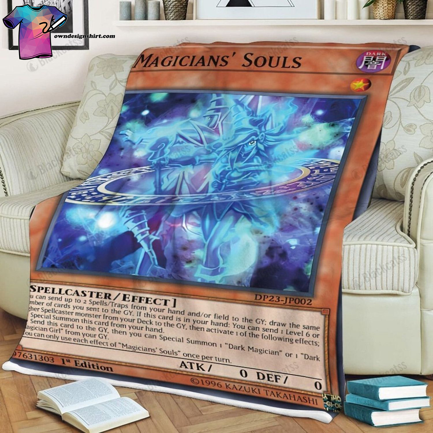 Game Yu-gi-oh Magicians' Souls Full Print Soft Blanket