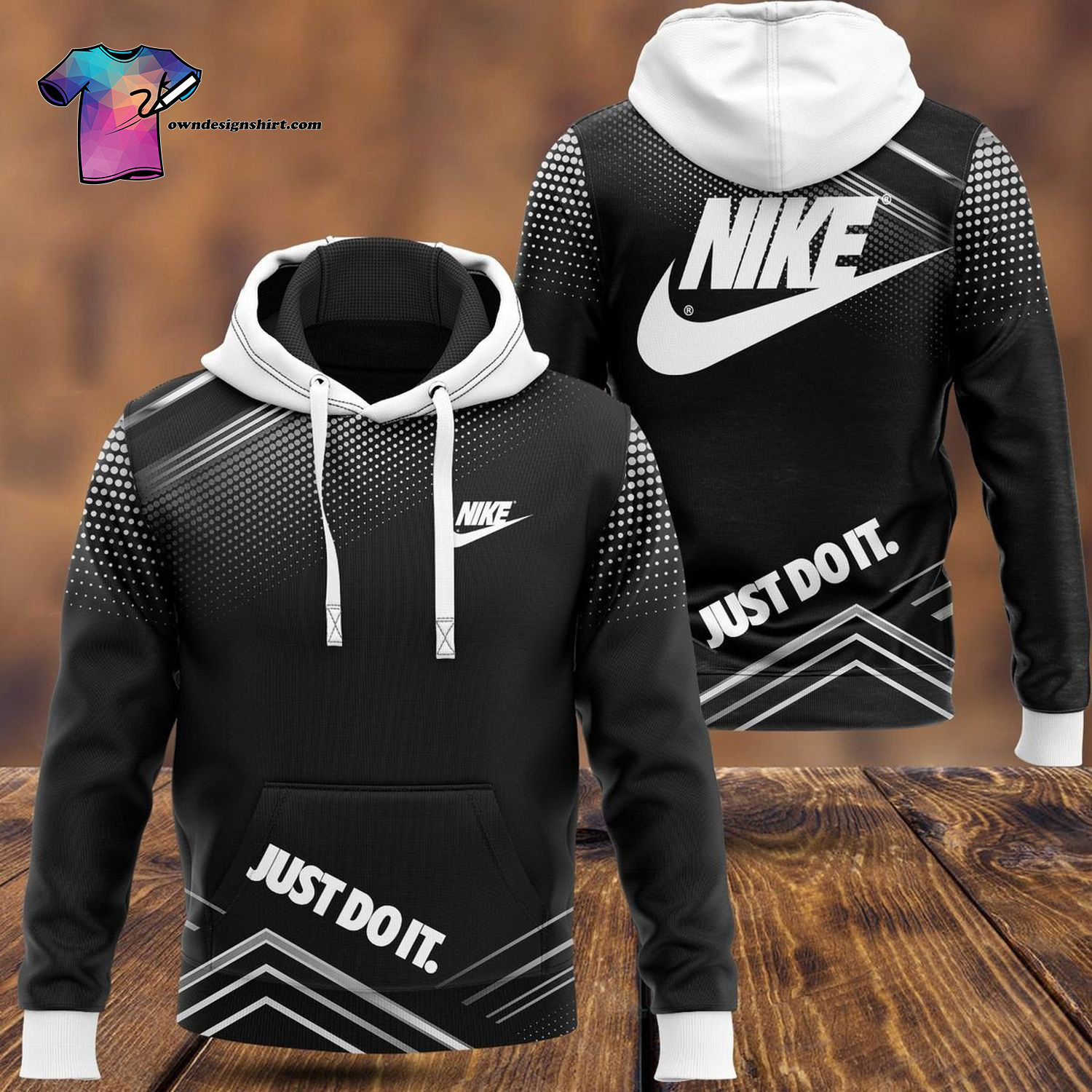 Nike Just Do It All Over Print Shirt