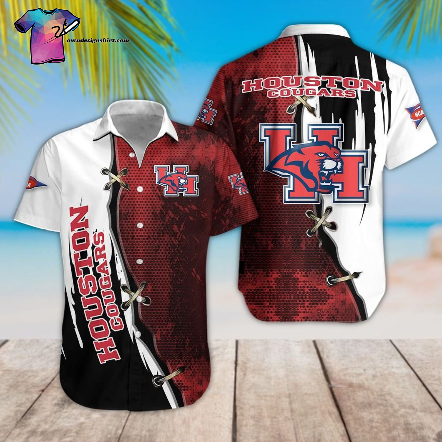 Houston Cougars Sport Team Hawaiian Shirt