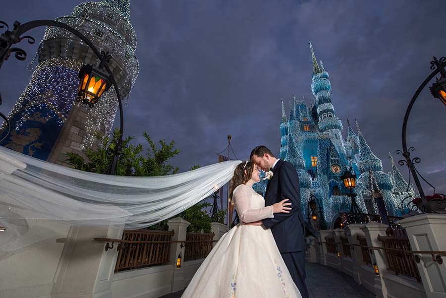 Disney fairy tale weddings 2022 – magic crystallizes into the most magical wedding dress and celebration on the planet