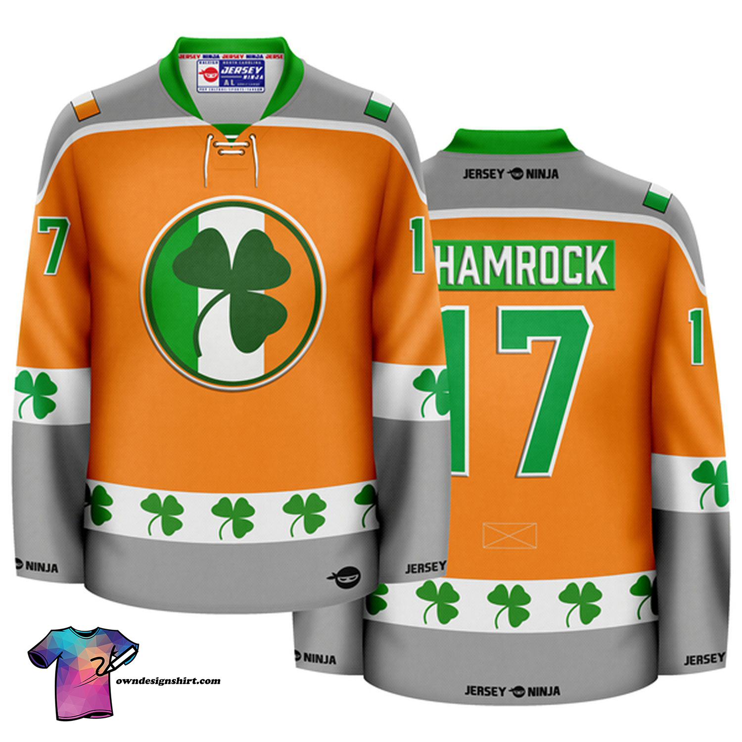 Would you rock these custom NHL St. Patrick's Day jerseys