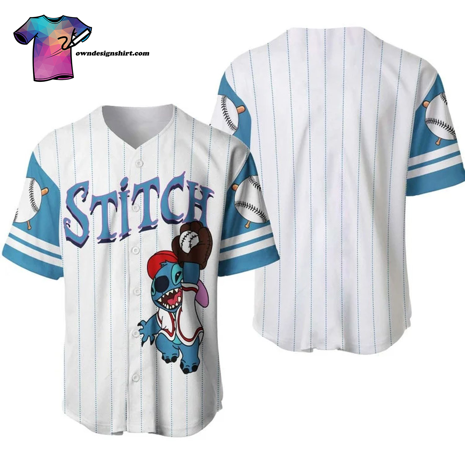 Dodgers Lilo & Stitch Baseball Jersey in Navy - Shop Now! - Scesy