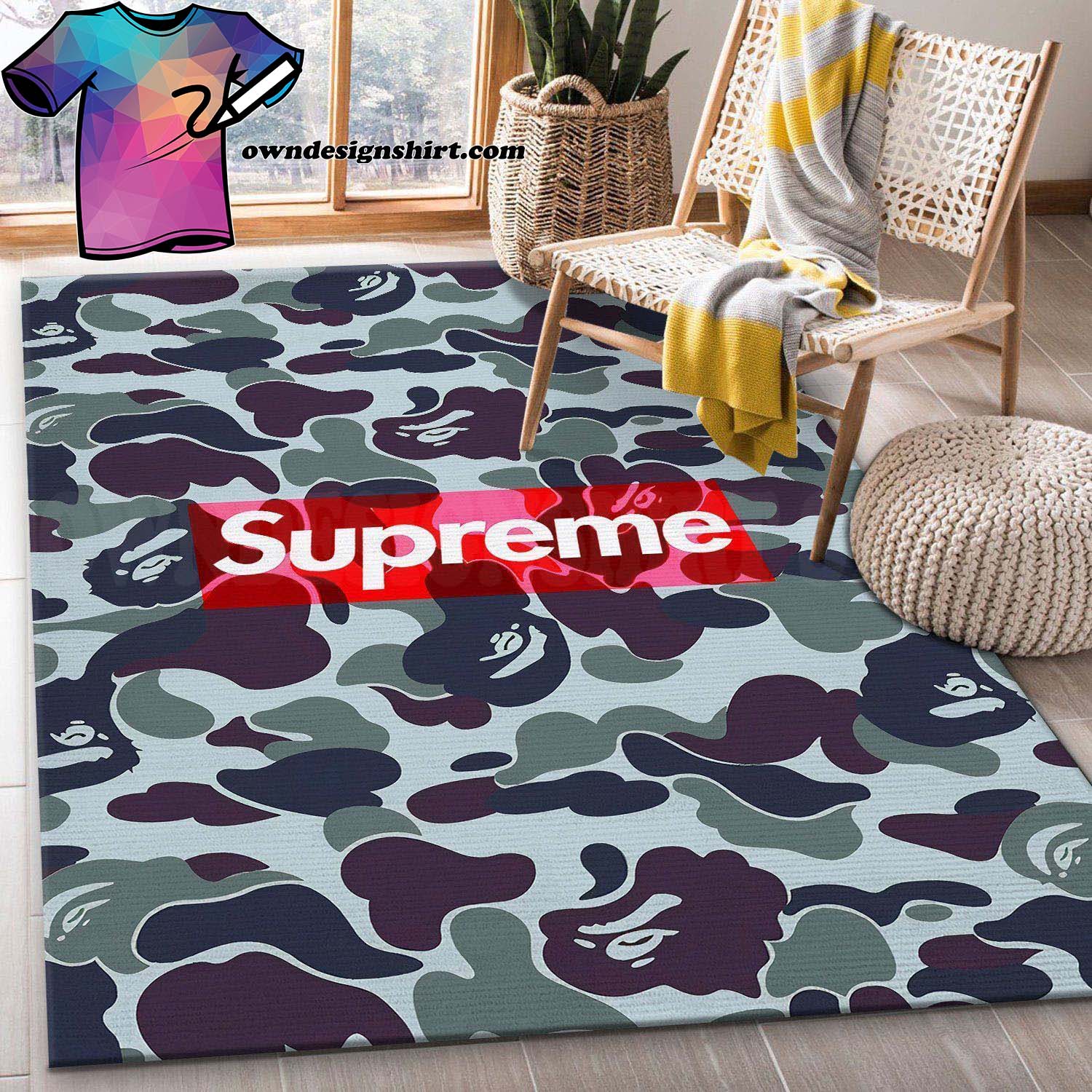The best selling] Bape And Supreme Camo Version Full Printing Home