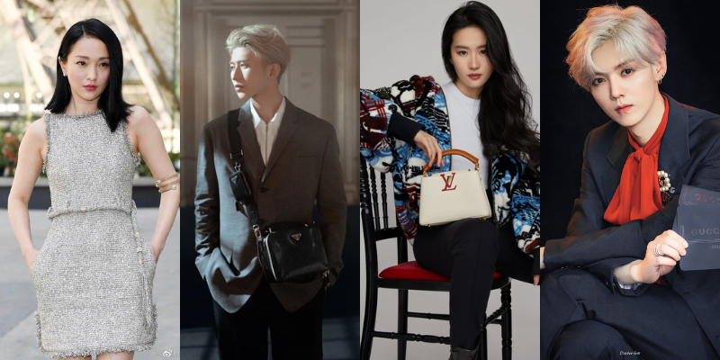 3 bullet points explain the strategy of choosing Asian stars to become the beloved of high-end brands