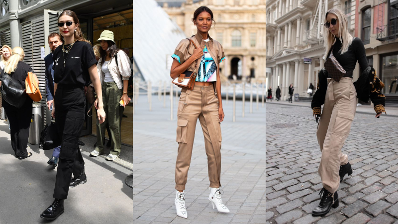 The return of cargo pants the savior brings y2k breath to change the summer fashion style of 2022