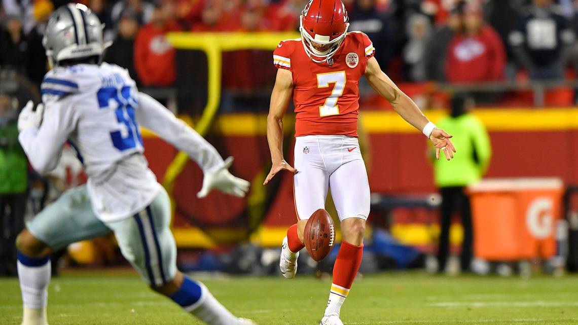 Harrison Butker is still unable to practise