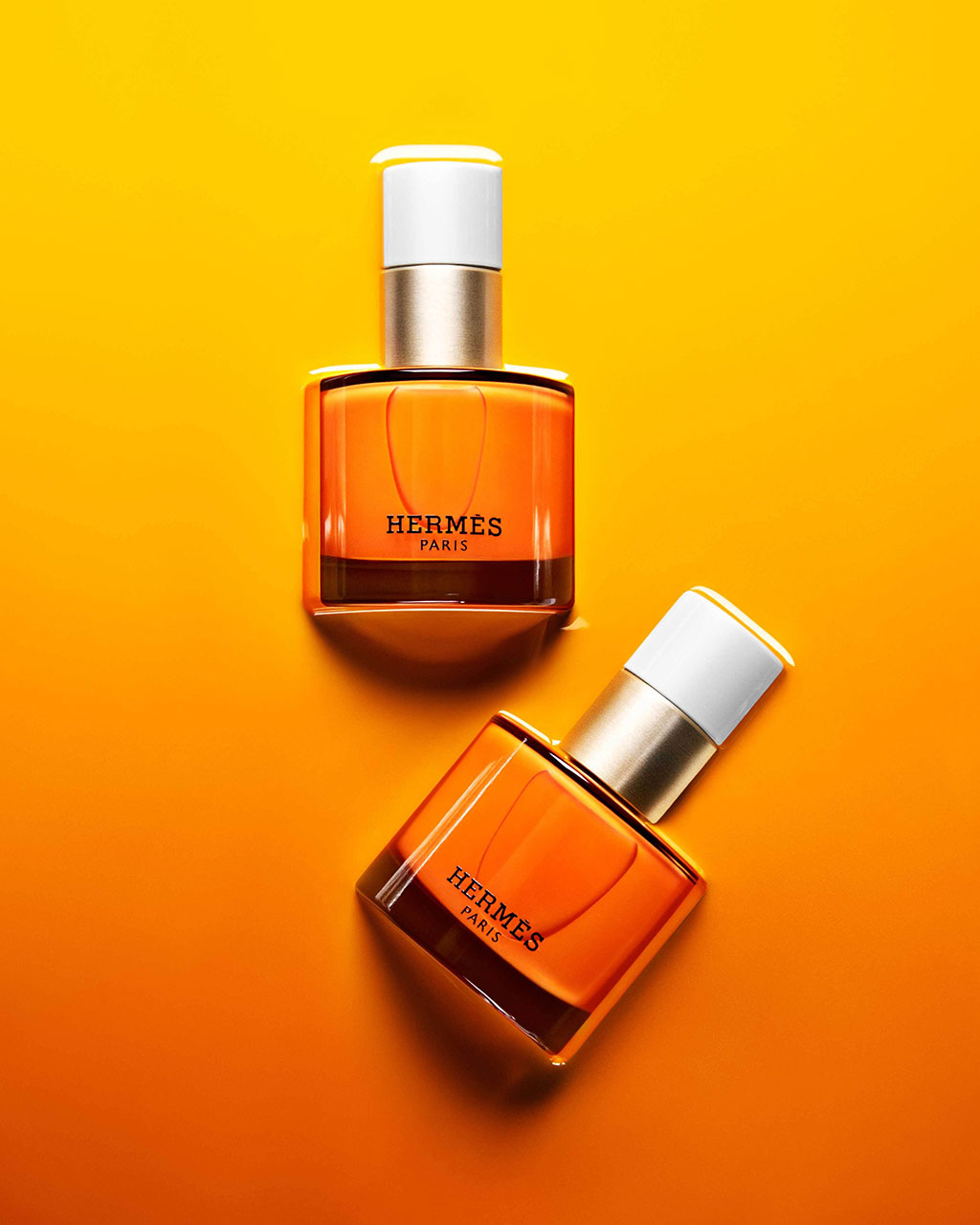 How did Hermès orange become a famous fashion color?
