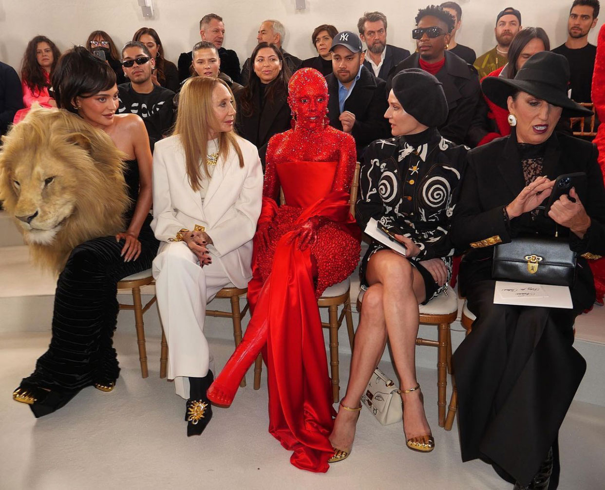 Kylie Jenner, and Doja Cat dressed differently for Schiaparelli haute couture show