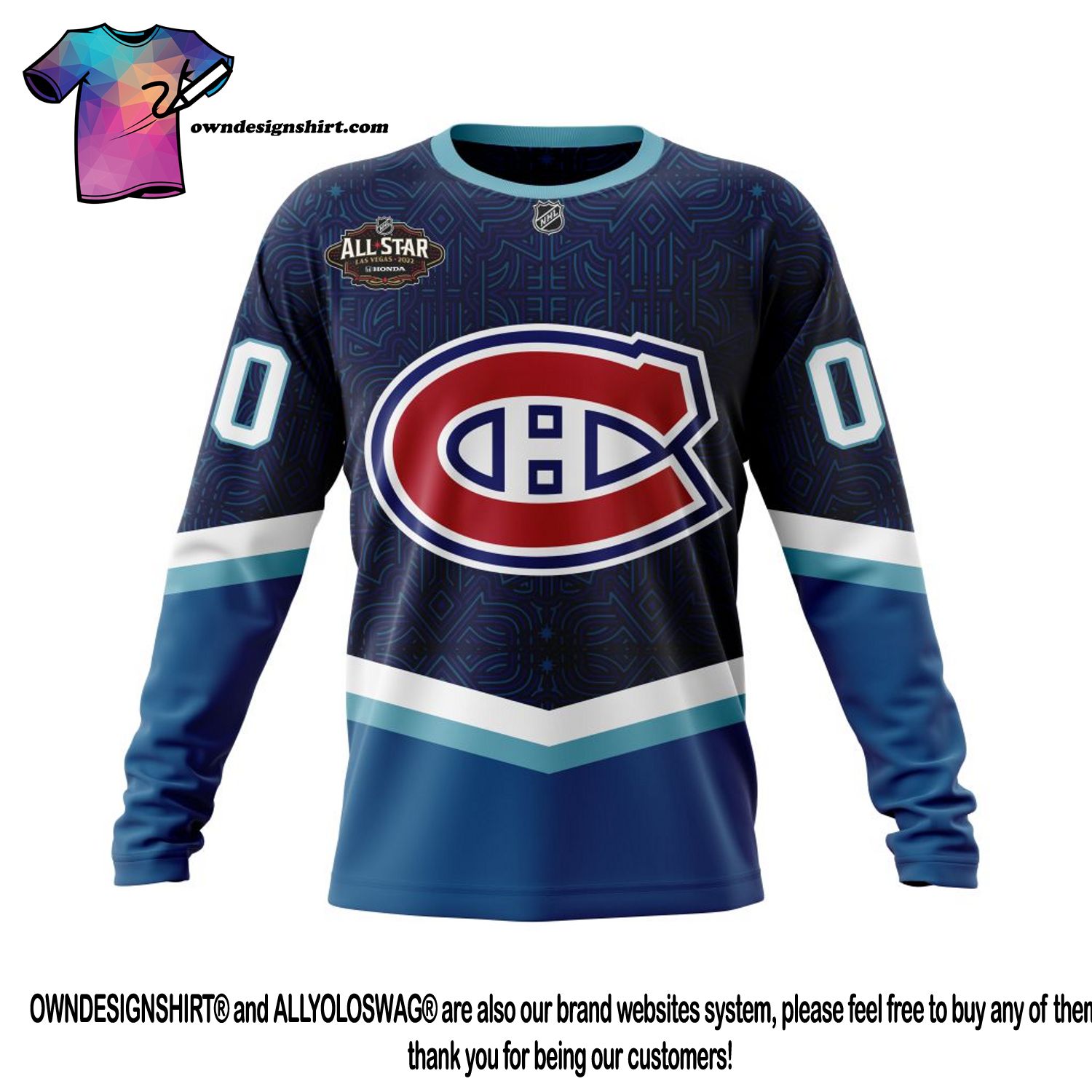 The best selling] Montreal Canadiens All Star With Vegas Concepts Full  Printing Shirt