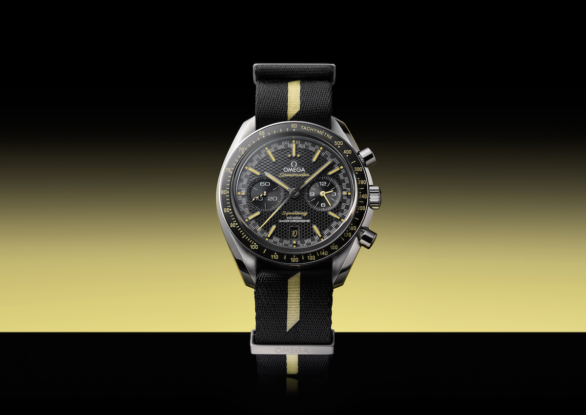 Speedmaster super racing, the first watch to feature the omega spirate™ tuning system