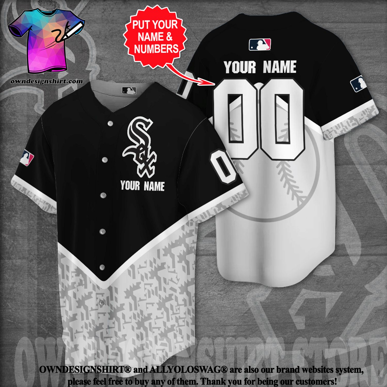 Top-selling Item] Chicago White Sox Custom Men's Gray Alternate 3D