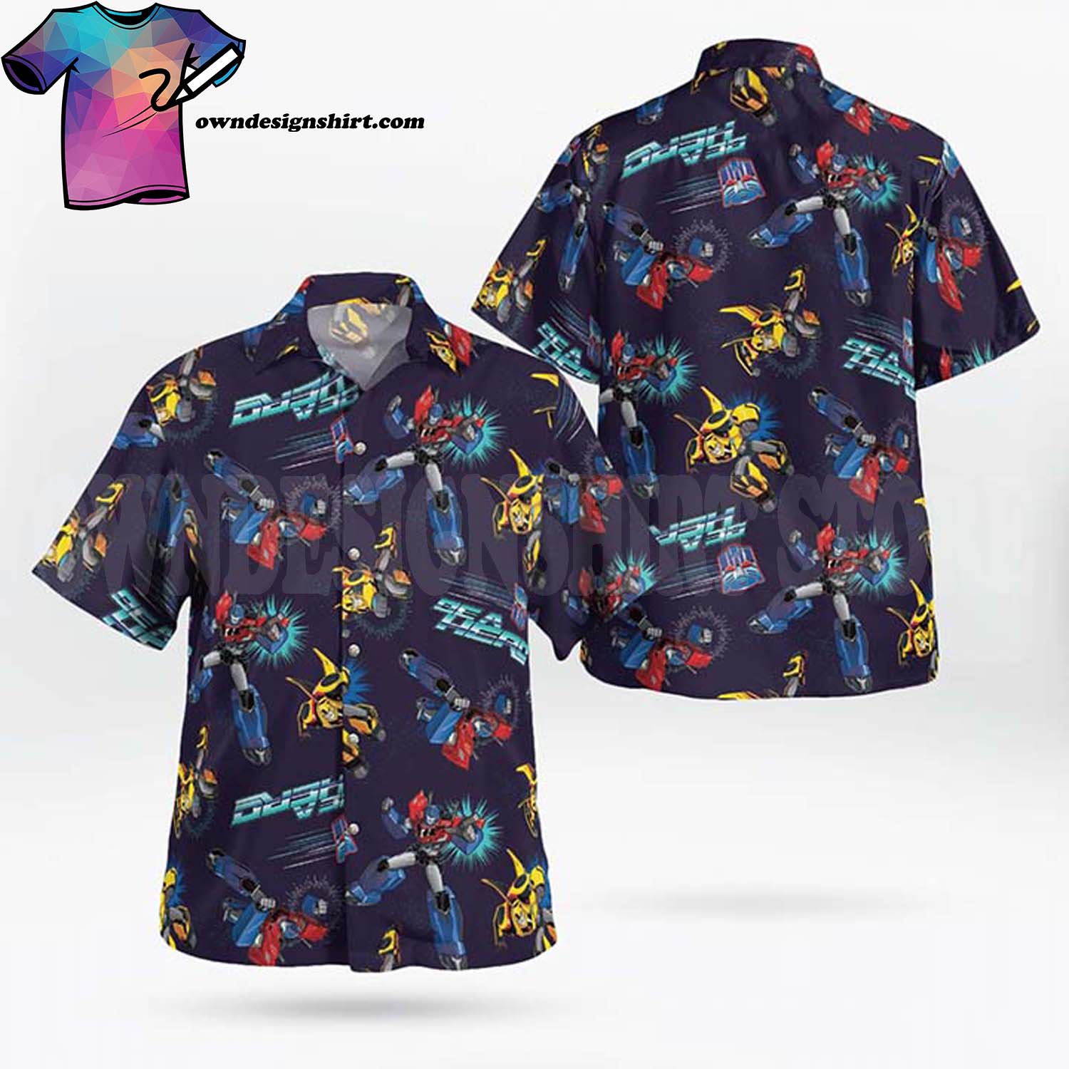 Let's talk about Transformers x Halo and why to choose the Transformers Hawaiian shirt