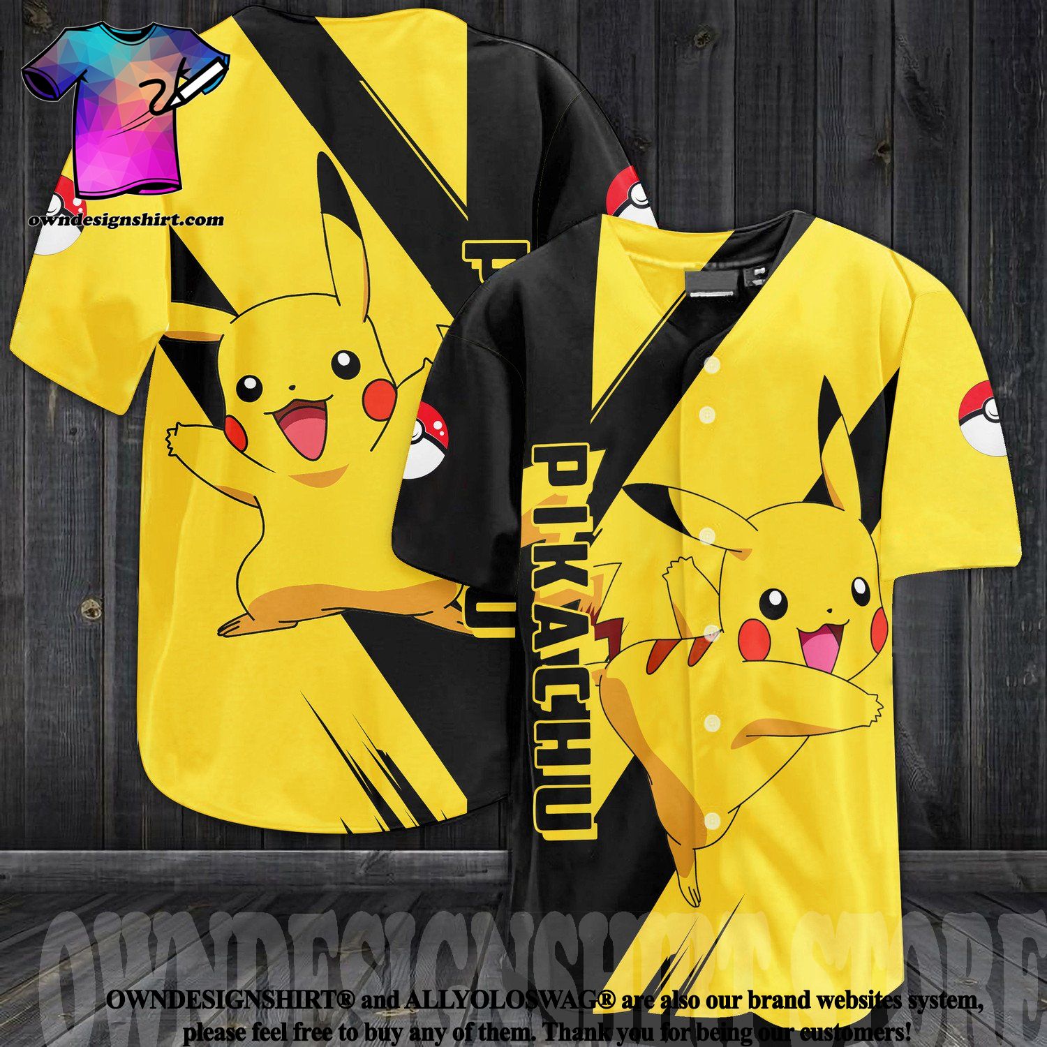 Personalized Pokemon Pikachu Baseball Jersey Mother Day Gifts - Family Gift  Ideas That Everyone Will Enjoy