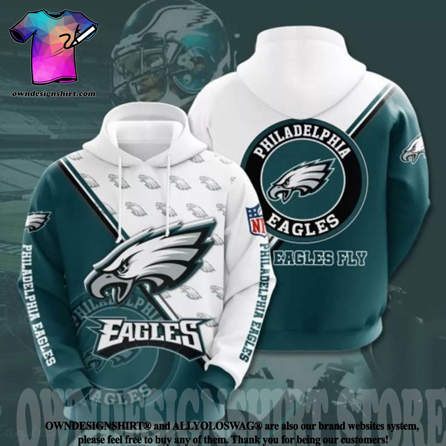 Philadelphia Eagles Football Team 3D Baseball Jersey - Bring Your Ideas,  Thoughts And Imaginations Into Reality Today
