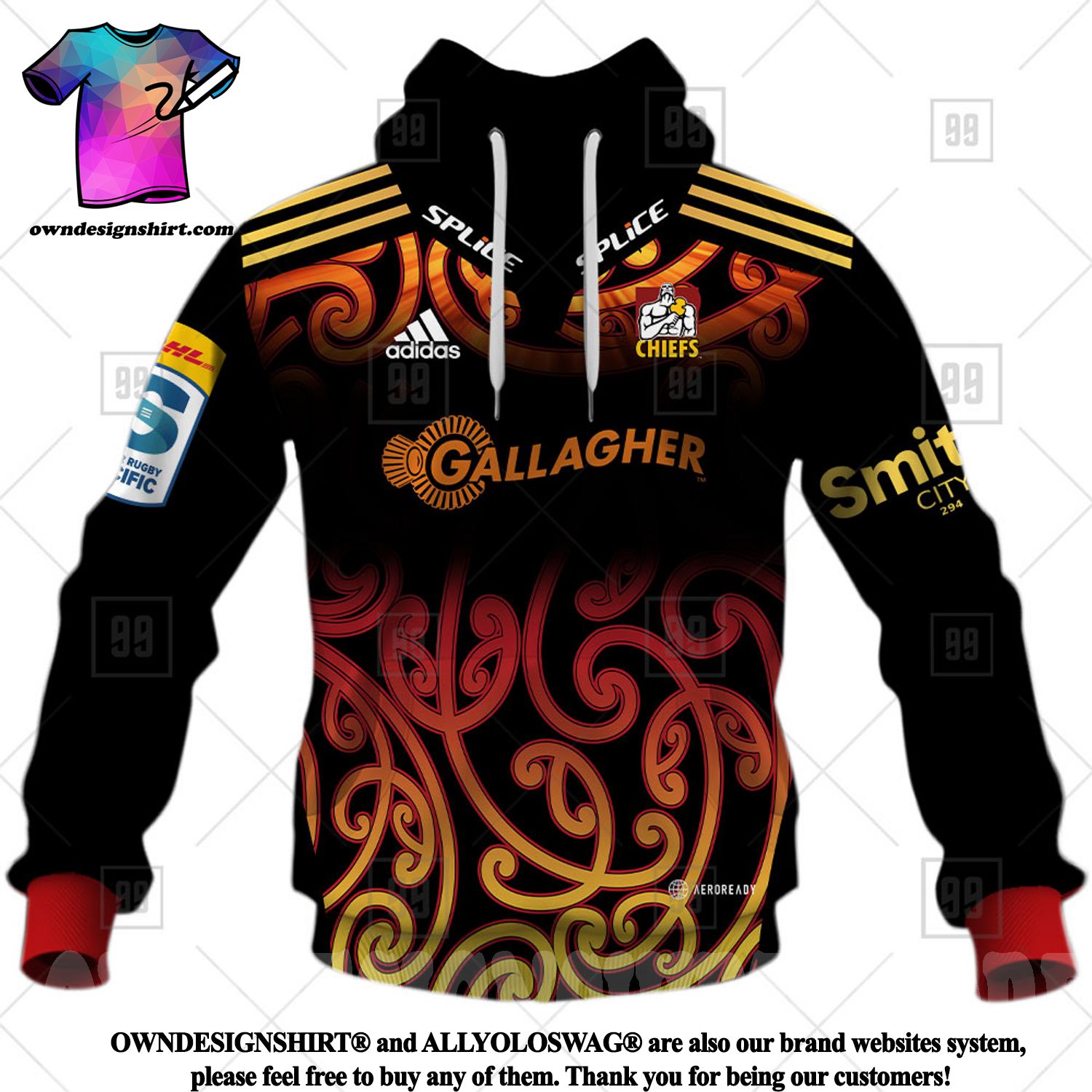 The best selling] Personalized 2023 Super Rugby Pacific Home Jersey  Gallagher Chiefs New Style Full Print Shirt