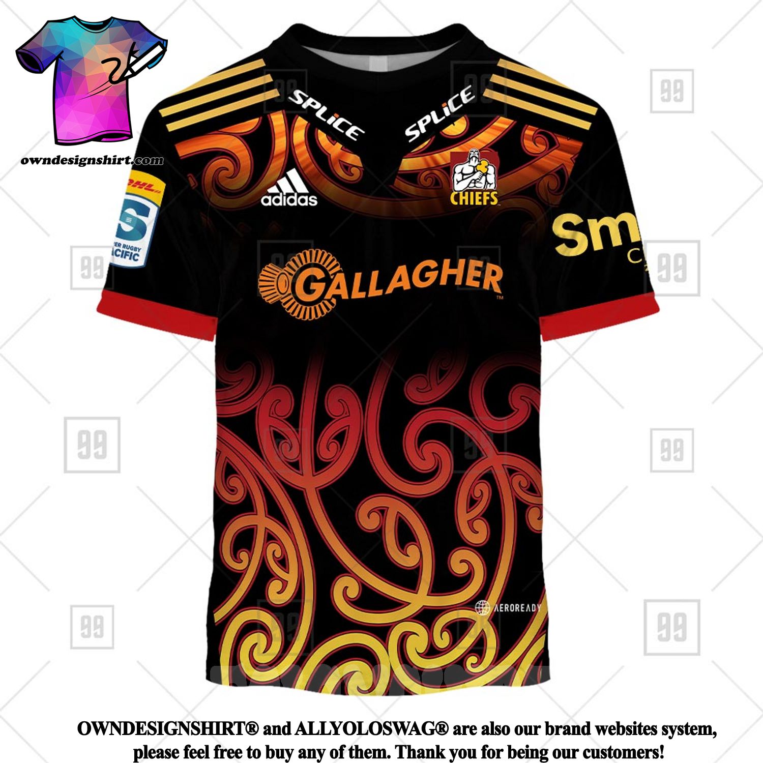 Chiefs Rugby Home Replica Jersey