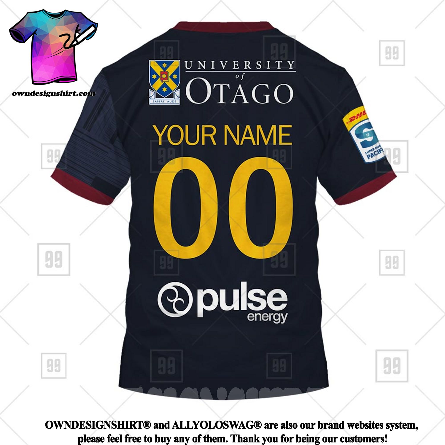 Highlanders Super Rugby Home Jersey