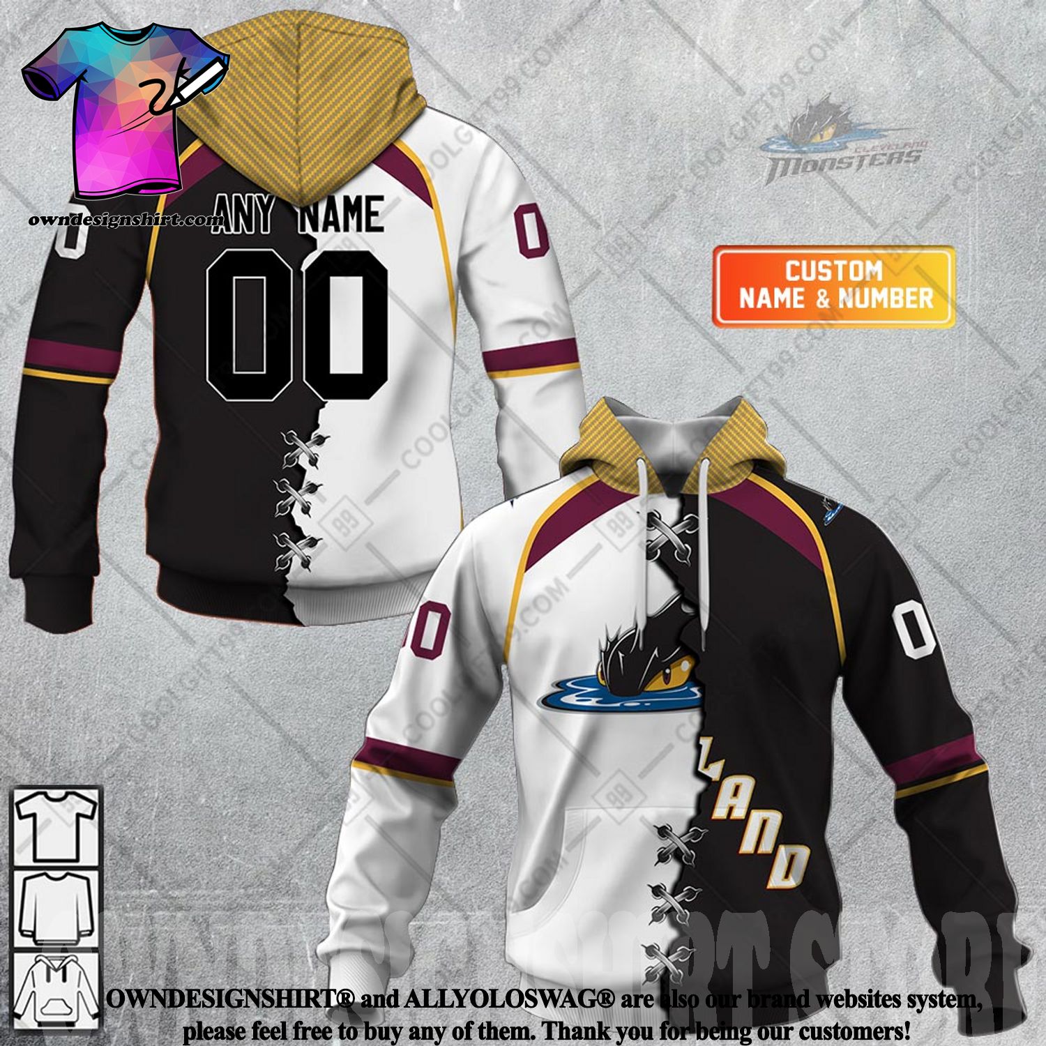 Hockey Strong Cleveland Monsters Shirt, hoodie, sweater and long