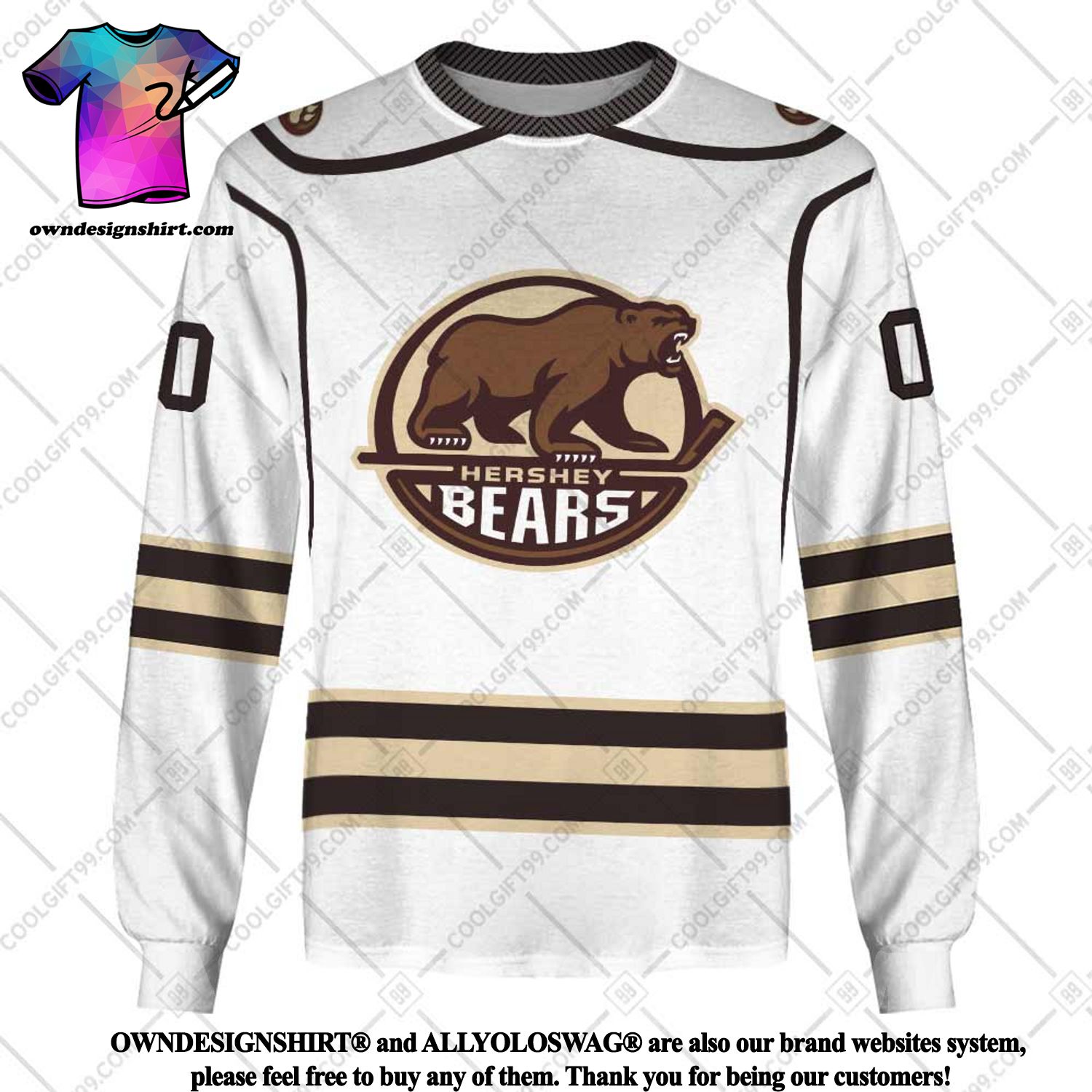The best selling] Personalized AHL Calgary Wranglers Color jersey Style  High Fashion Shirt