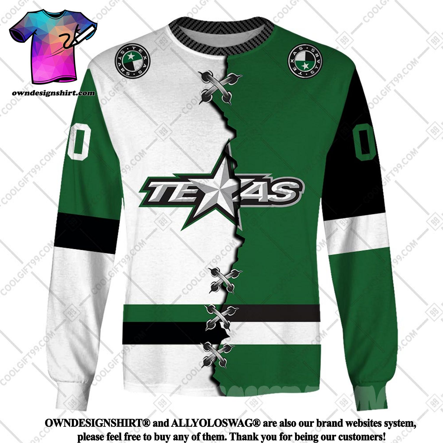 AHL's Stars unveil beautiful new jerseys and pay tribute to Texas