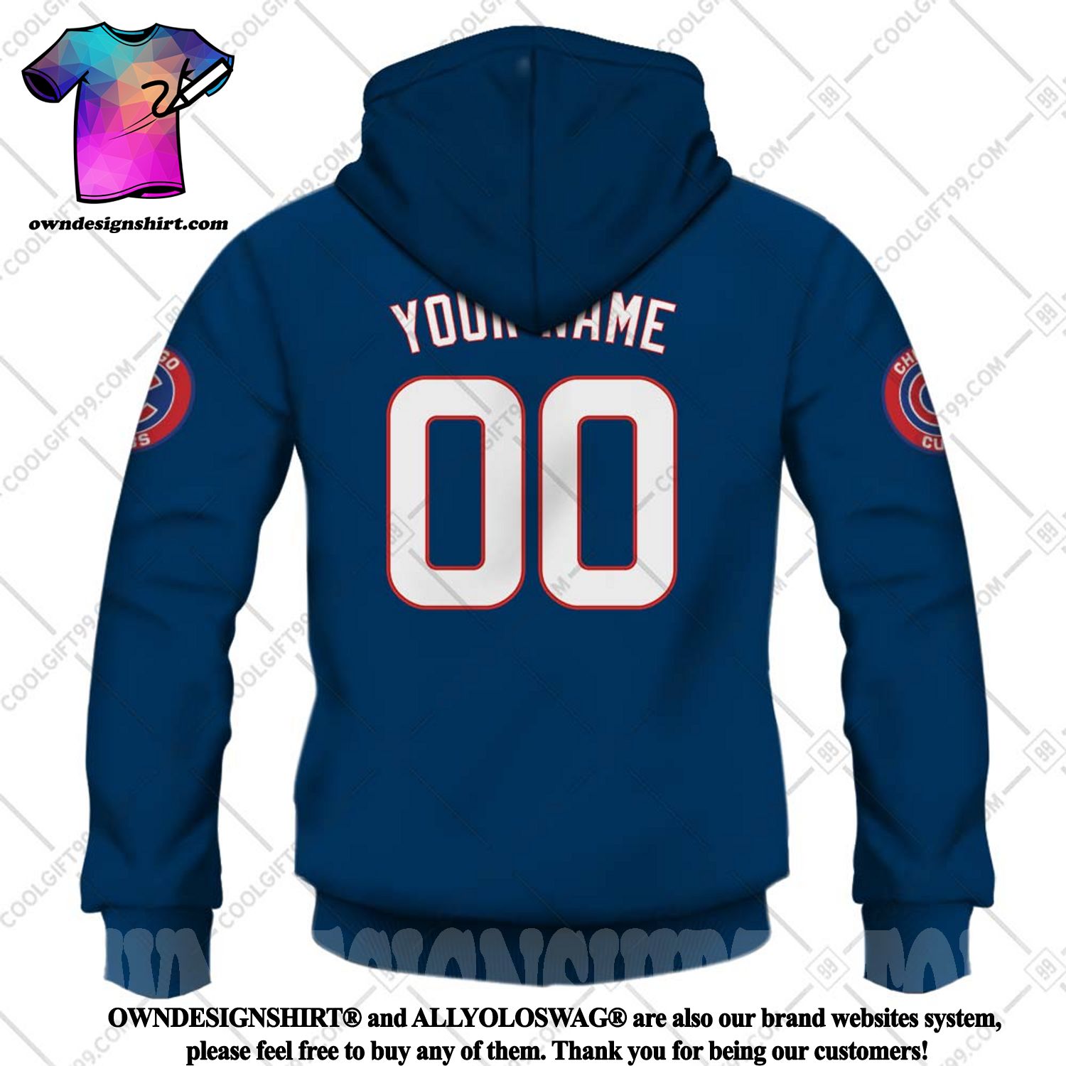 MLB Chicago Cubs Mickey Mouse Player 3D Hoodie - T-shirts Low Price