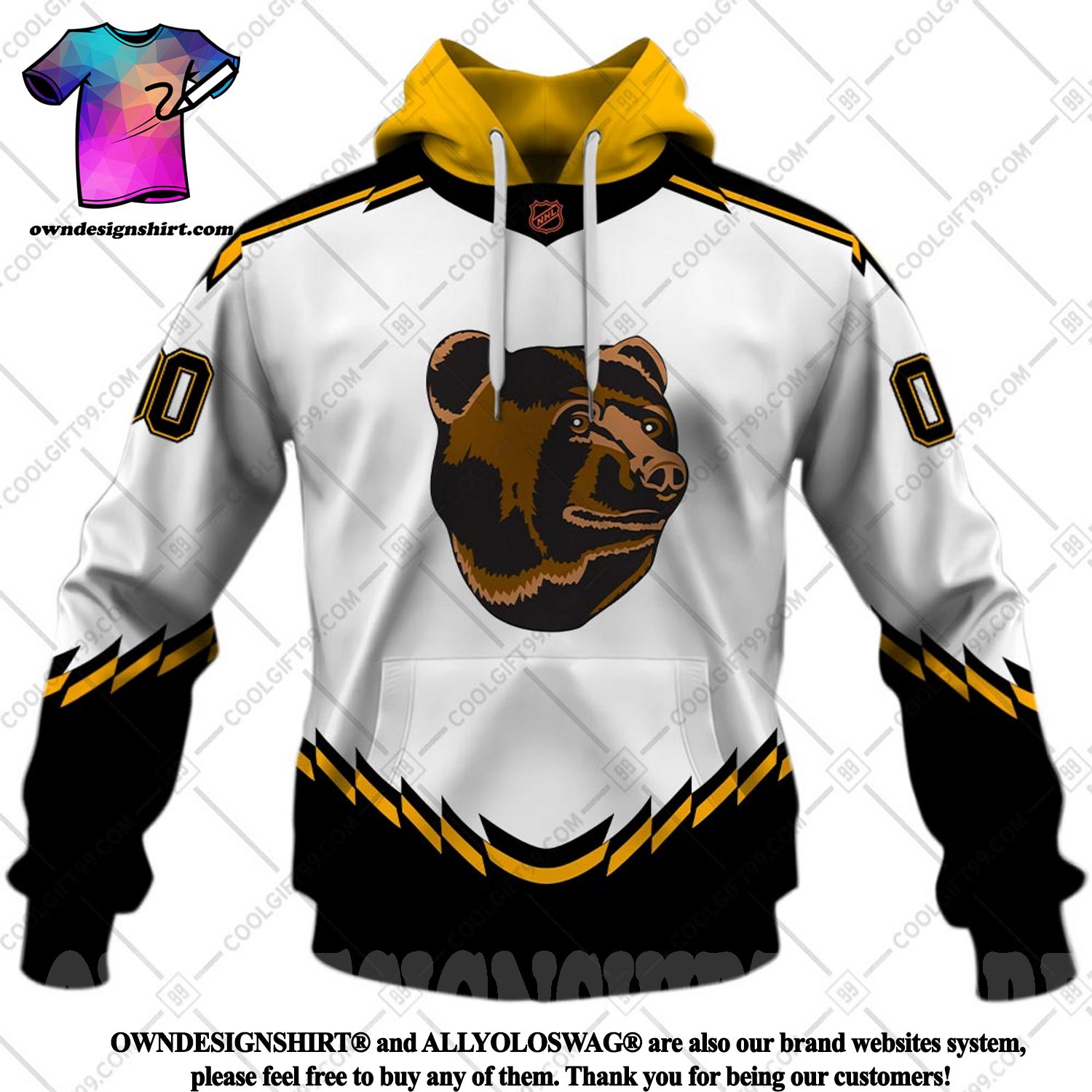 The best selling] Personalized NHL Boston Bruins Reverse Retro 2223 Style  Street Style All Over Print Shirt