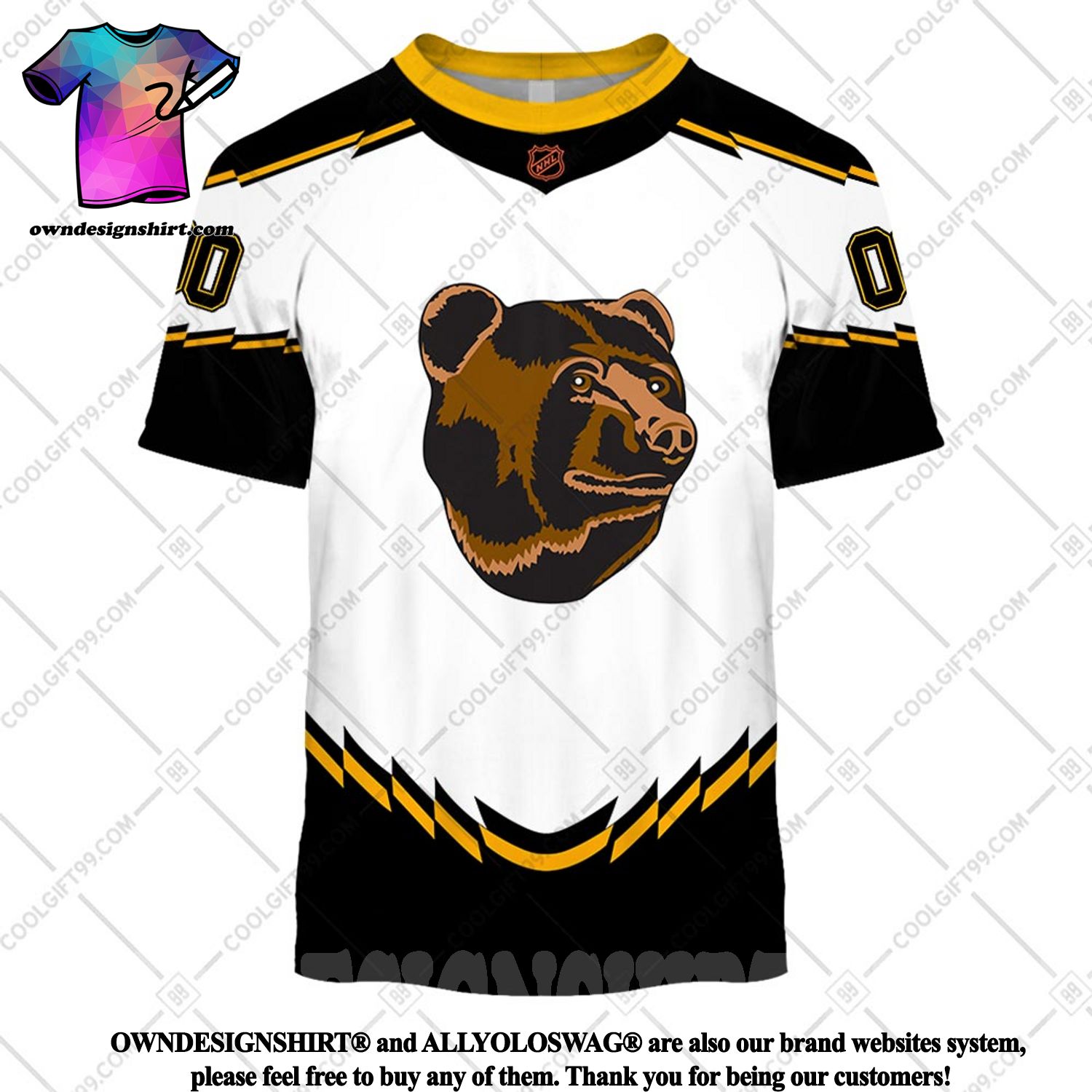 The best selling] Personalized NHL Mix 2 Teams Home jersey 2223