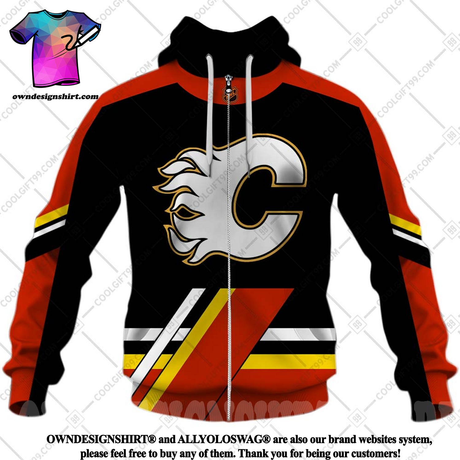 Calgary Flames Reverse Retro Jersey