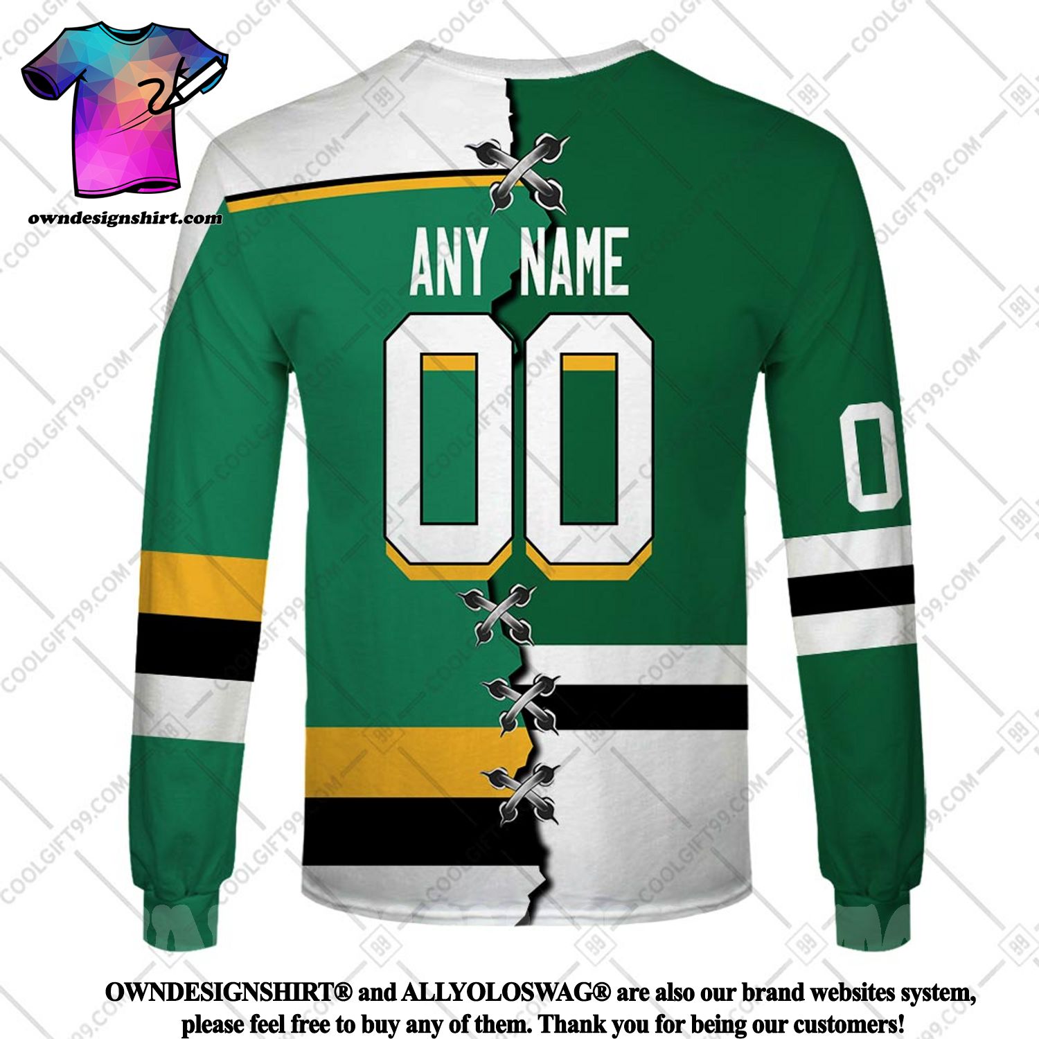 Dallas Stars NHL Special Unisex Kits Hockey Fights Against Autism