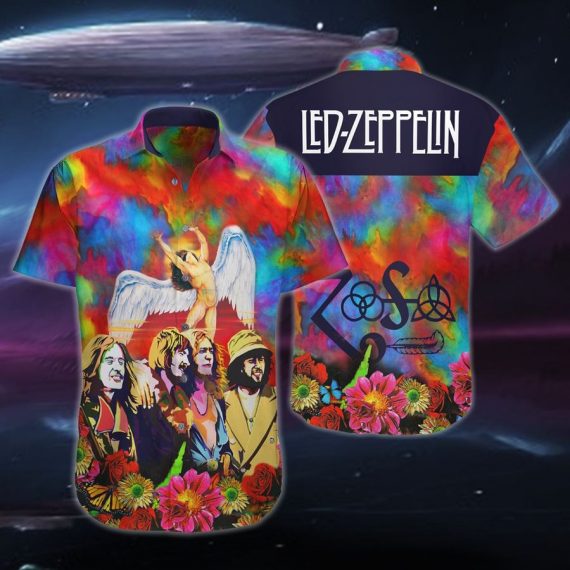 Captivating the Senses: Exploring Led Zeppelin's Quadraphonic Sound and Commemorative Hawaiian Shirts