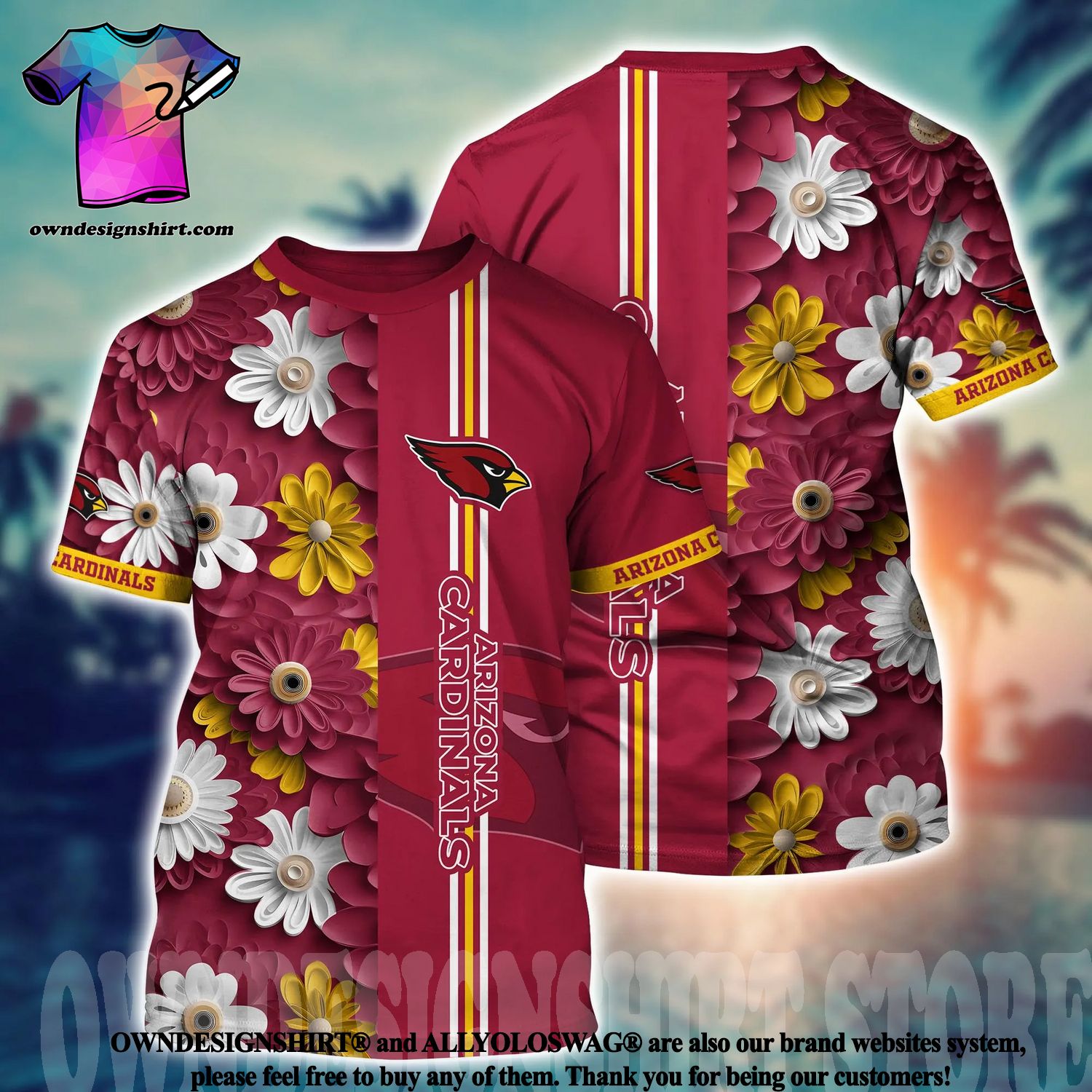 Top-selling Item] Arizona Cardinals Trendy Sport Funny Summer Set Hawaiian  Shirt